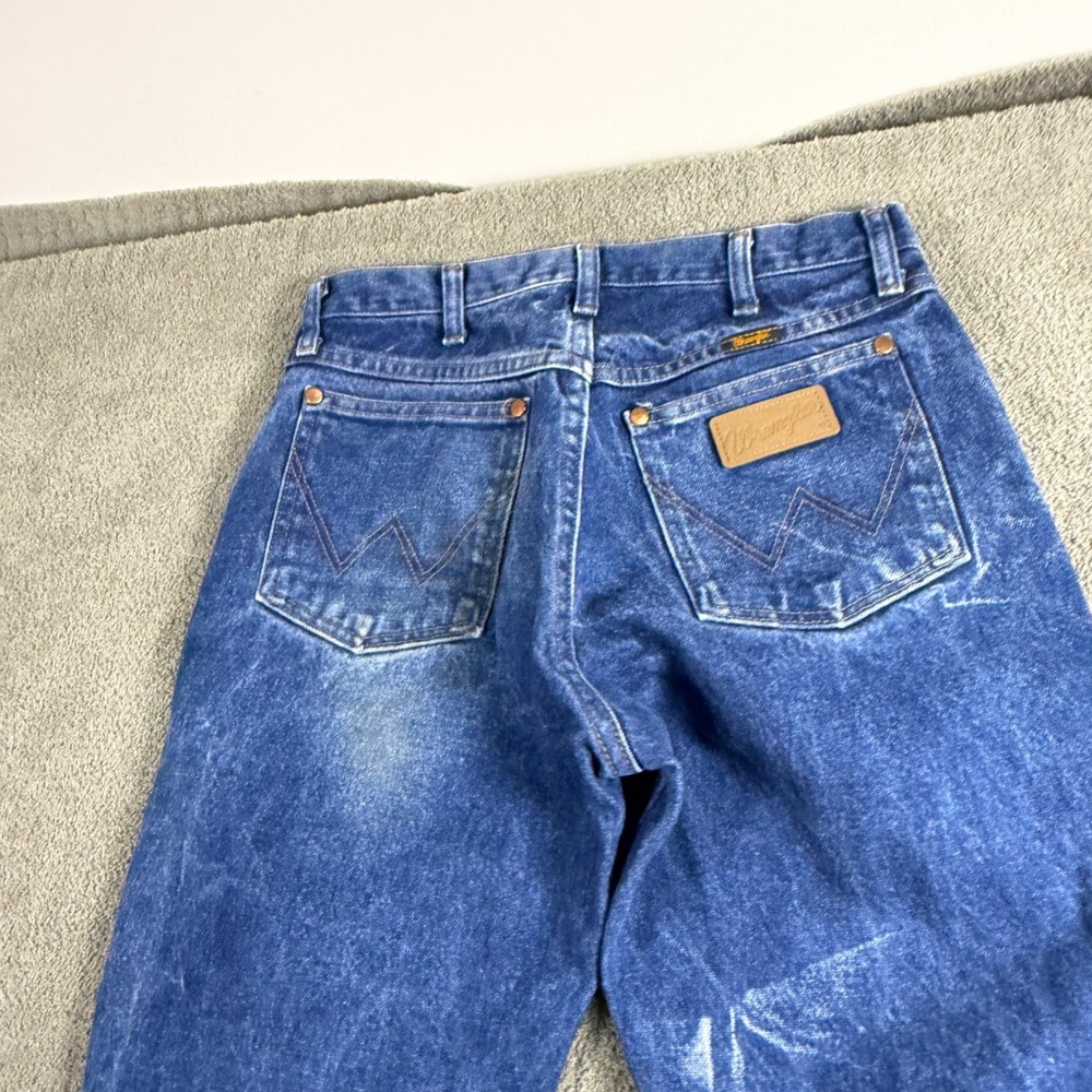Wrangler Cowboy Cut Straight Leg Jeans Mens 29x32 Medium Wash Blue A401 2030